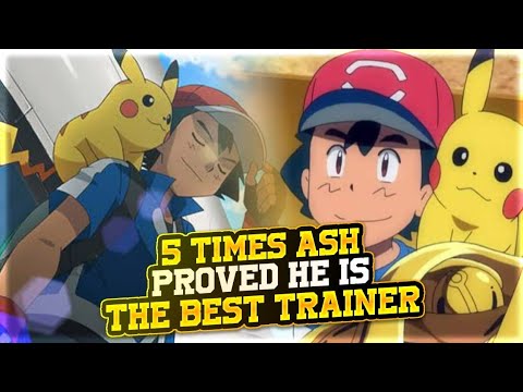 5 Times Ash Proved he is the best trainer l Pokemon Master l Best Trainer l Explained in Hindi