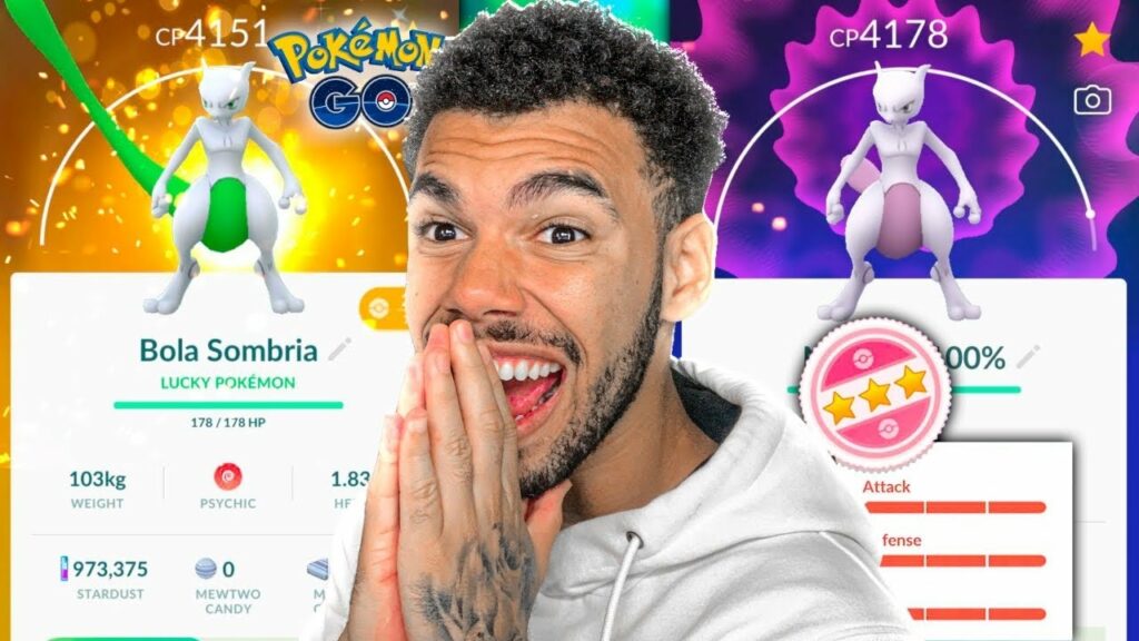 TALANDO MEWTWO 100% E MEWTWO SHINY LUCKY - POKEMON GO | Cris |