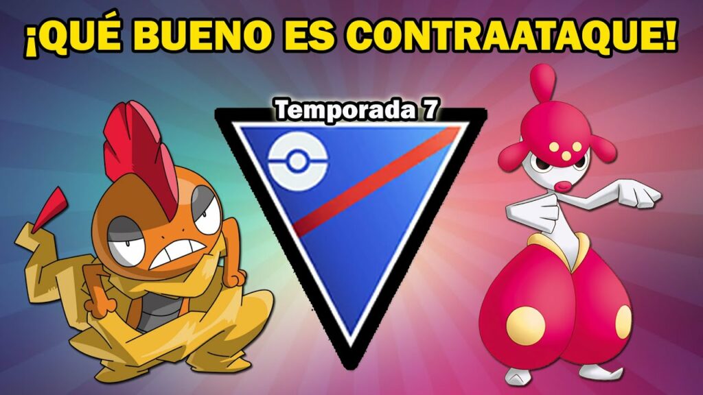 EQUIPO con TRIPLE CONTRAATAQUE en LIGA 1500 GO BATTLE LEAGUE (PvP) - POKEMON GO