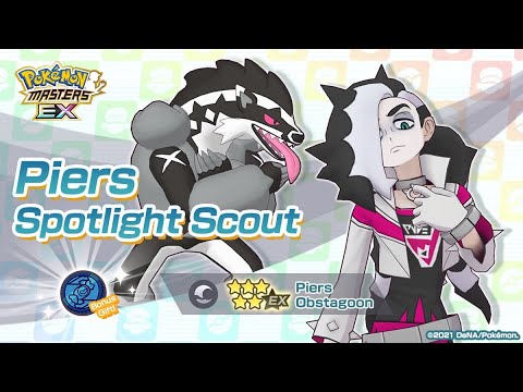[Pokemon Masters EX] So I Decided to Do Some Pulls Again | Sync Pair Scout - Piers & Obstagoon