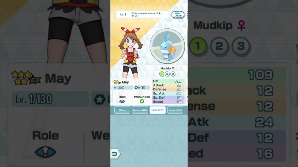 Pokemon Masters EX: May all moves animations and voiceovers / iphone android pasio dex