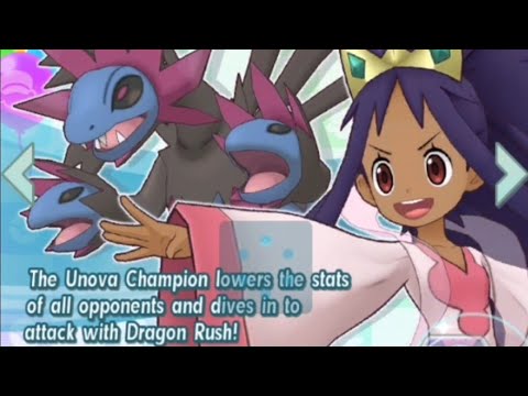 [Pokemon Masters Ex]  Iris(Champion) Hydreigon Summons