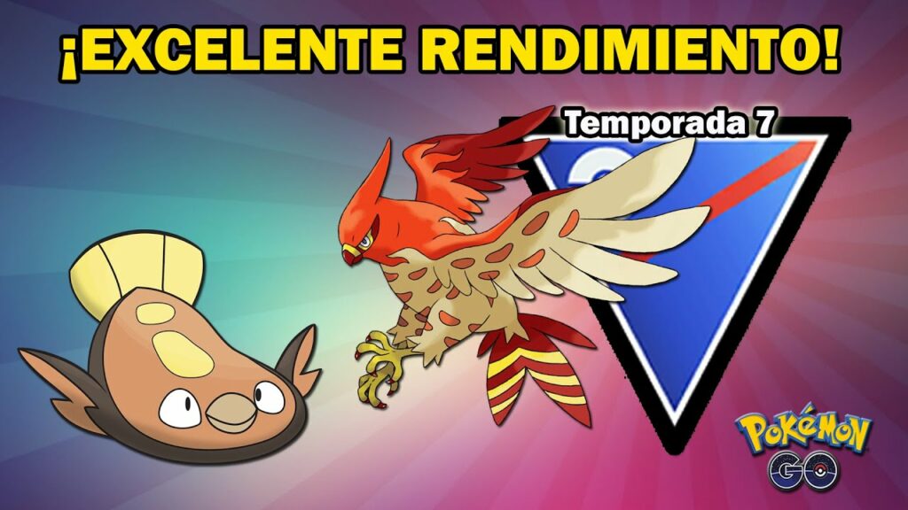 GRAN EQUIPO con STUNFISK UNOVA Y TALONFLAME en LIGA 1500 GO BATTLE LEAGUE (PVP) - POKEMON GO