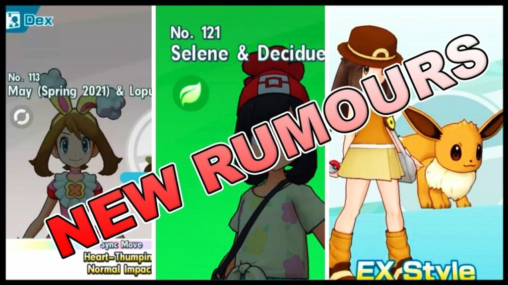 New Rumours Leaked? Bunny May? Sun & Moon Protags? | Pokemon Masters EX