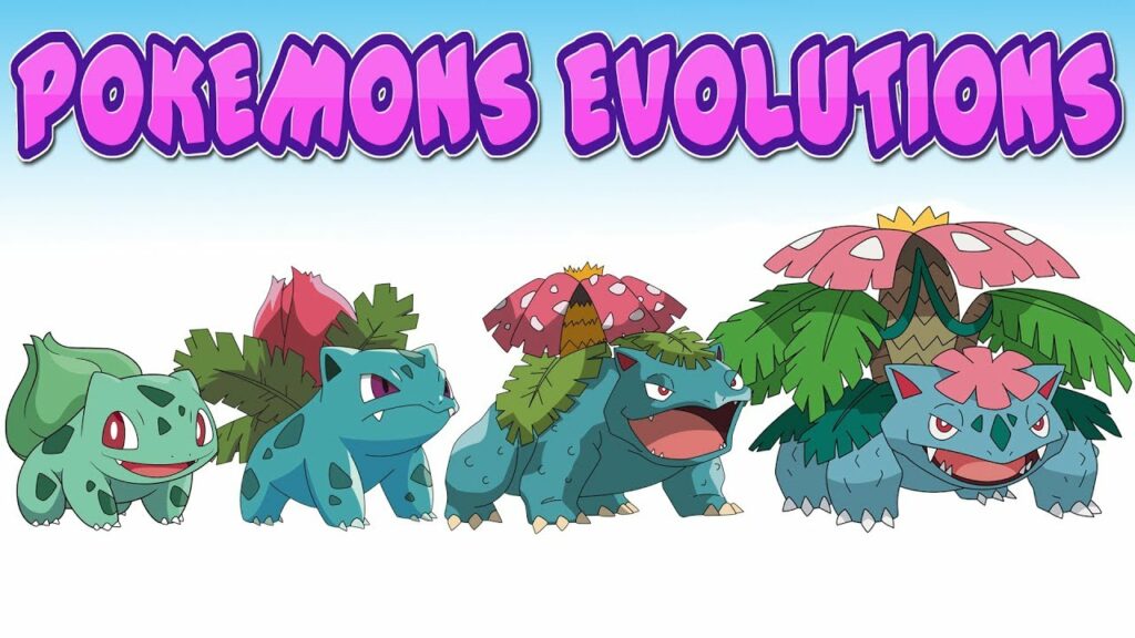 ALL POKEMONS EVOLUTIONS in ONE VIDEO - (Before and After the Evolution)