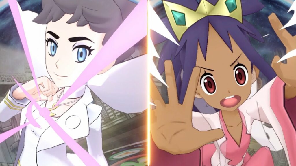 Iris (Champion) and Diantha Sync Pair Introduction