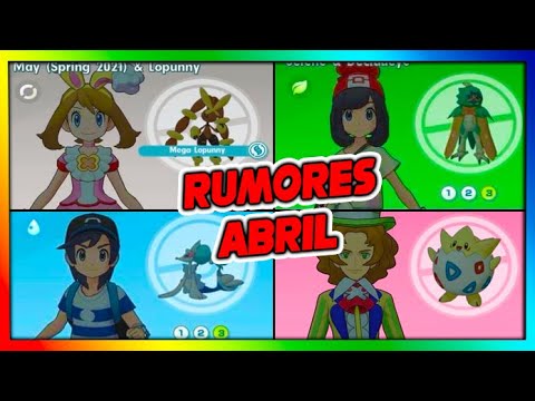 (RUMORES) NUEVOS COMPIS DE ABRIL - Pokemon Masters Ex