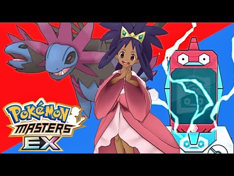 CAN WE GET LUCKY?! CHAMPION IRIS & HYDREIGON SUMMONS! - Pokemon Masters EX