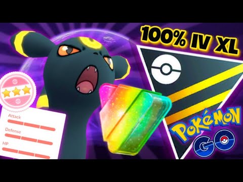 XL Umbreon 100% IV in Ultra League is so good  for GO Battle League // Pokemon GO XL OP Party