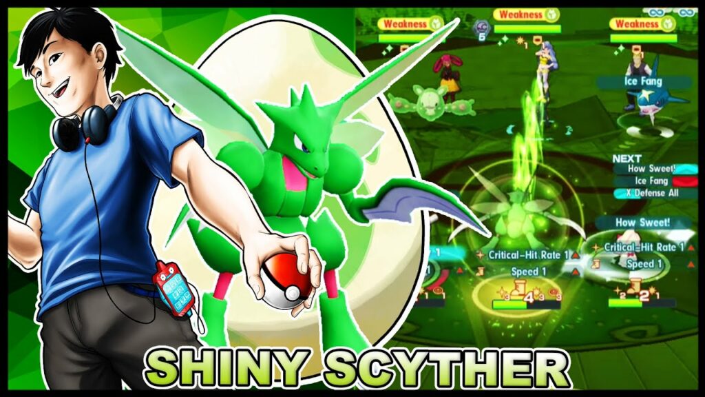 Egg Scyther Slashes Master Mode Karen 1.5k Points! | Pokemon Masters EX