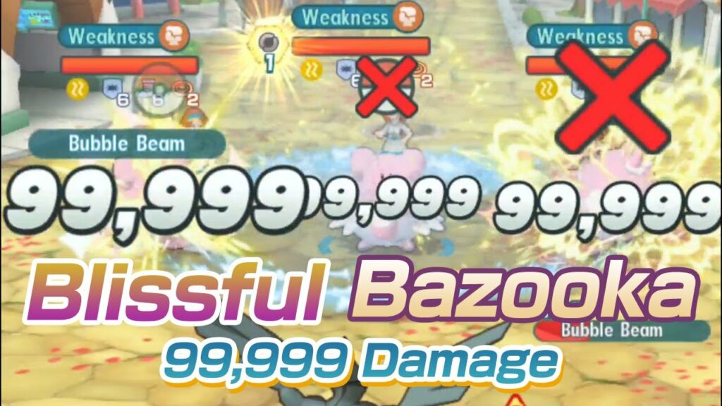 [Pokemon Masters EX] 99,999 DAMAGE! BLISSFUL BAZOOKA | Blissful Bonanza