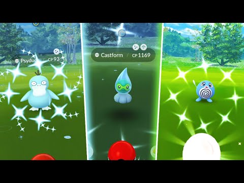NEW WEATHER WEEK EVENT IN POKEMON GO! Shiny Rainy Castform, Lotad Spawns & Rain Weather