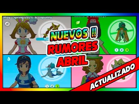 (NUEVOS RUMORES) EVENTOS, ROLES , COMPIS - Pokemon Masters Ex