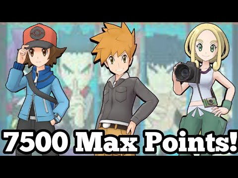 MAX 7500 Points! Champion Stadium Johto Challenge Master Mode | Pokemon Masters EX