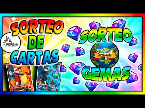 SORTEO DE GEMAS Y CARTAS !! - POKEMON MASTERS EX