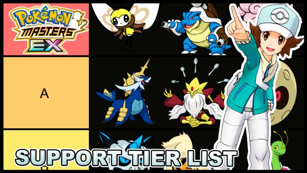 Best Supports In The Game! Support Tier List (1.5 Anniversary Version) | Pokemon Masters EX