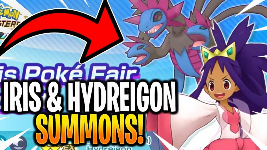*NEW* THE BEST IRIS (CHAMPION) & HYDREIGON SUMMONS! - Pokemon Masters EX