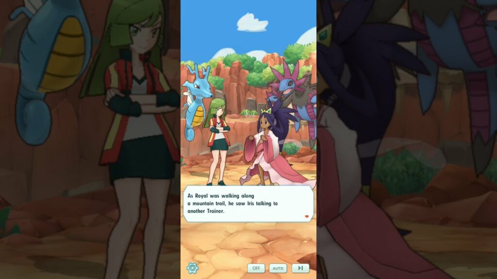 pokemon masters: A Day with Iris (champion)