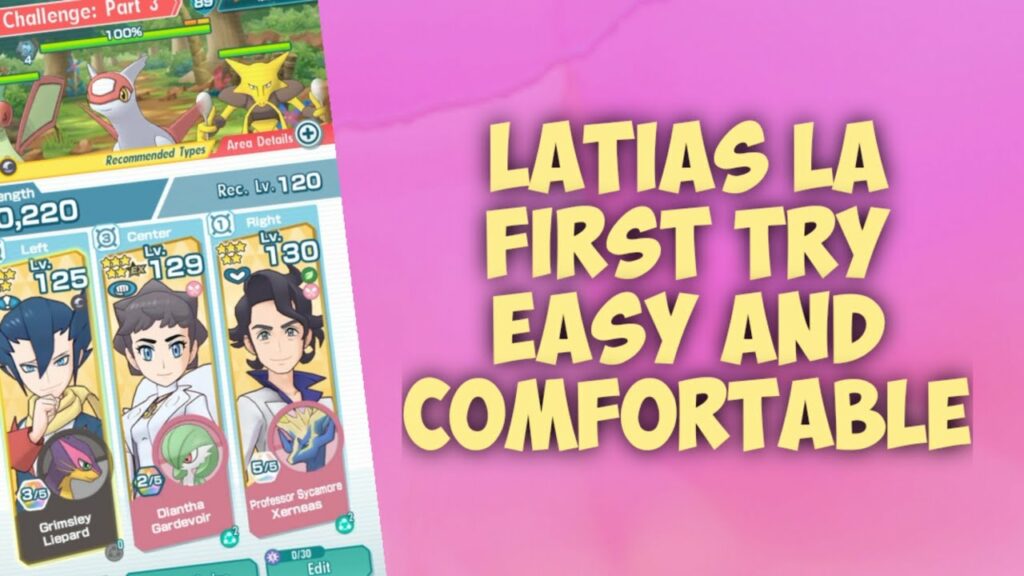 Latias Legendary Arena With Gardevoir | The Easiest & Comfortable LA ? | POKEMON MASTERS EX