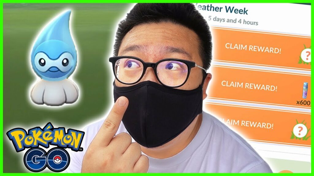 WEATHER WEEK TIMED RESEARCH WITH A BRAND NEW SHINY POKEMON IN POKEMON GO