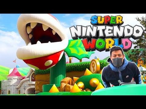 Super Nintendo World Tour | The Coolest Looking Park I've Ever Seen