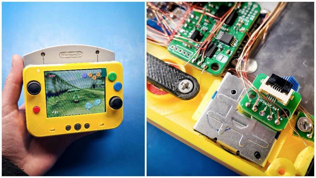 Retro gamer engineers the world's smallest N64 console