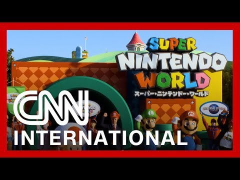 CNN Covers Super Nintendo World’s Grand Opening in Osaka, Japan