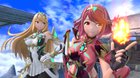 Behold the power of the Aegis! Command fire and light as a two-in-one DLC fighter, Xenoblade Chronicles2's Pyra/Mythra, coming to Smash Bros Ultimate later today!