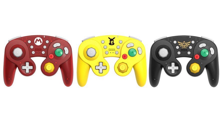 Hori reveals new wireless GameCube controllers for Switch (Mario, Pokemon, Zelda)