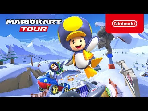 Mario Kart Tour - Snow Tour Trailer