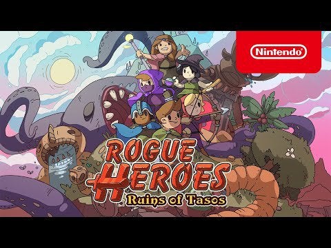 Rogue Heroes: Ruins of Tasos - Launch Trailer - Nintendo Switch New Game by Team 17! Out Now!