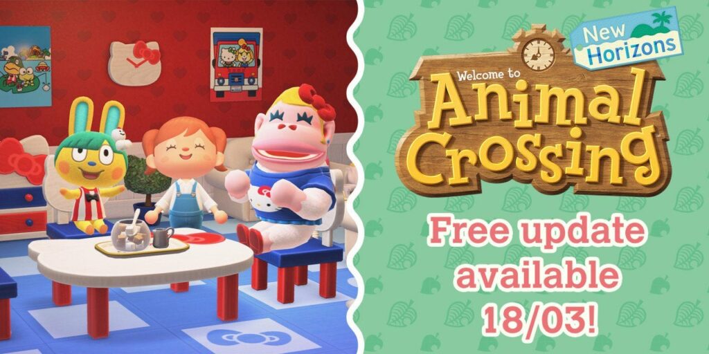 Special residents, themed items and more come to Animal Crossing: New Horizons via a free update on March 18th! | News