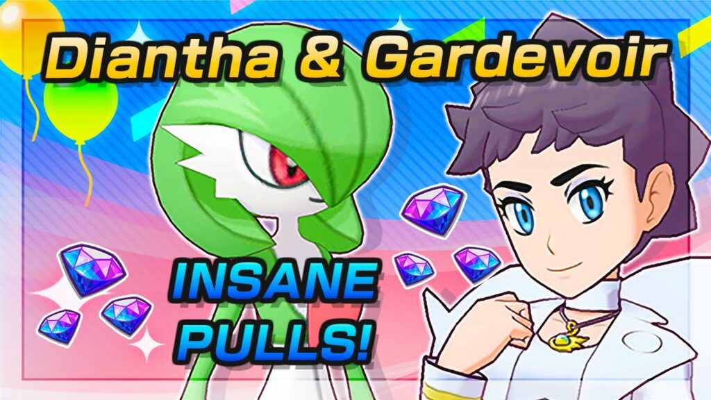 UNBELIEVABLE PULLS for Diantha & Gardevoir | Pokemon Masters