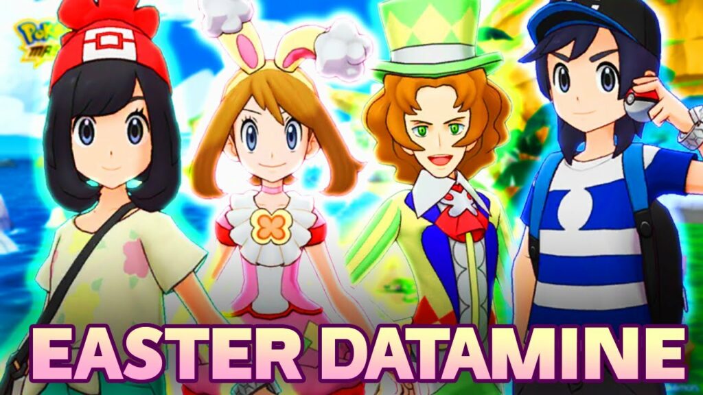 Easter May & Burgh! Alolan Protags! Leaf/Zinnia Grid! New Datamine Update! | Pokemon Masters EX