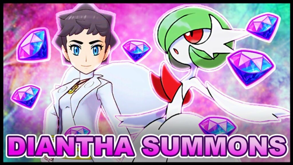 She's Finally Here! 40K+ Gems Summoning For Diantha & Mega Gardevoir PokeFair! | Pokemon Masters EX