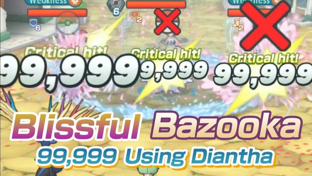 [Pokemon Masters EX] 99,999 USING DIANTHA! BLISSFUL BAZOOKA | Blissful Bonanza