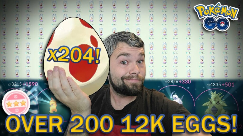 HATCHING OVER 200 12KM EGGS! HAVE I GONE INSANE?! (Pokemon GO)