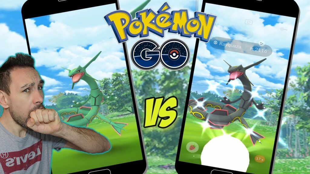 10 RAID RAYQUAZA! SHINY OR SHYNY? POKEMON GO ITA