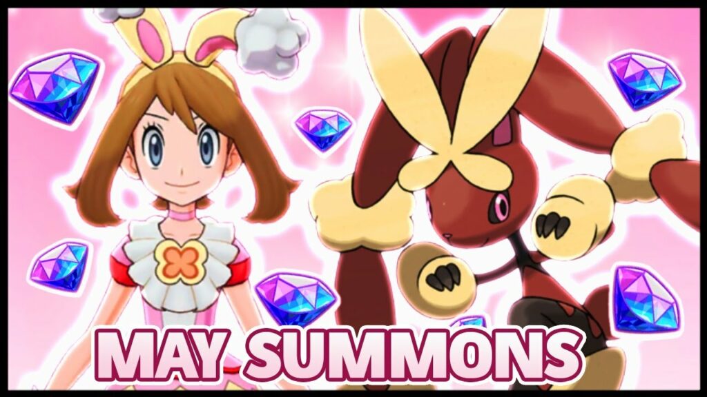 Seasonal Shaft Hits Again! 50K+ Gems Summoning For Spring 2021 May & Lopunny! | Pokemon Masters EX