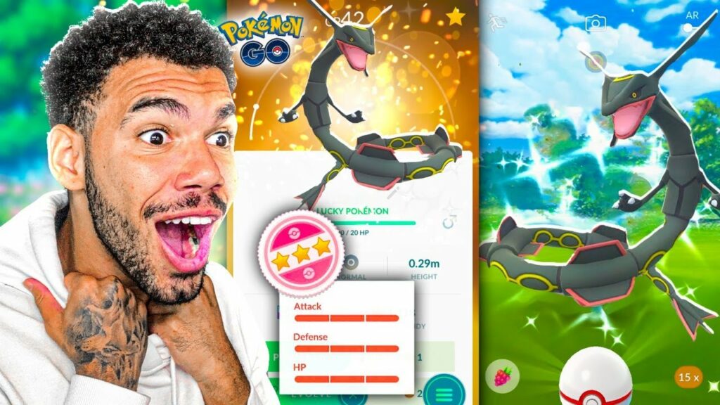 2 RAYQUAZAS SHINY & 80 RAIDS DE UMA VEZ - POKEMON GO | Cris |