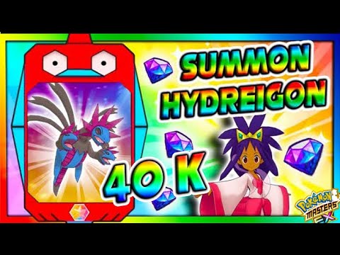SUMMON HYDREIGON !! (40K GEMAS) !! - Pokemon Masters Ex