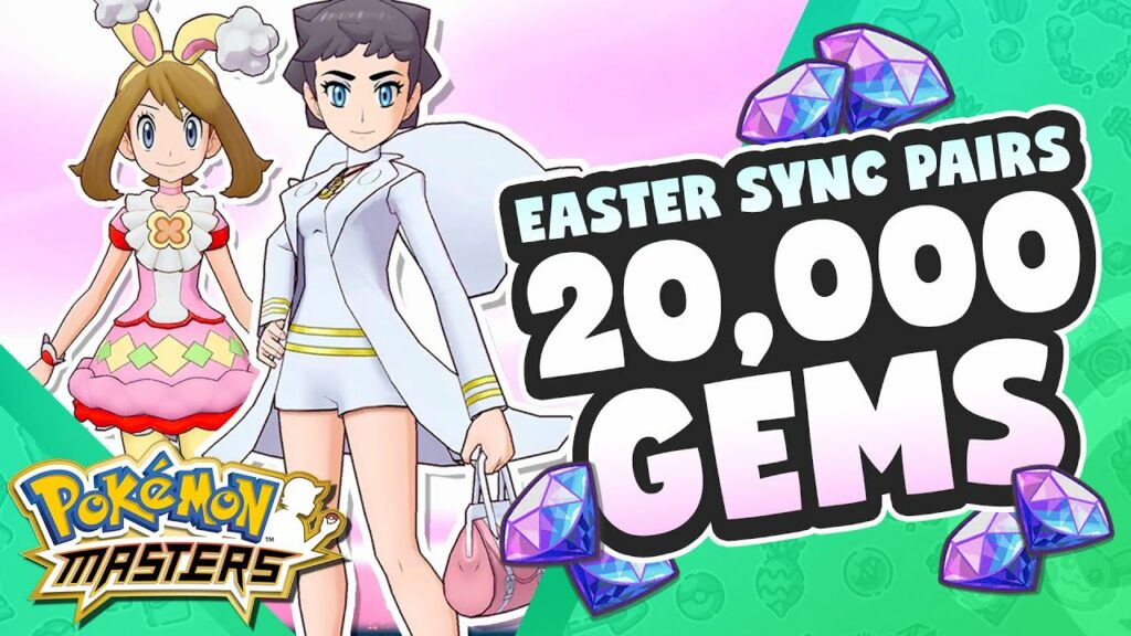 Buff 4-Star Sync Pairs? Pokemon Masters Diantha & Easter Pulls!