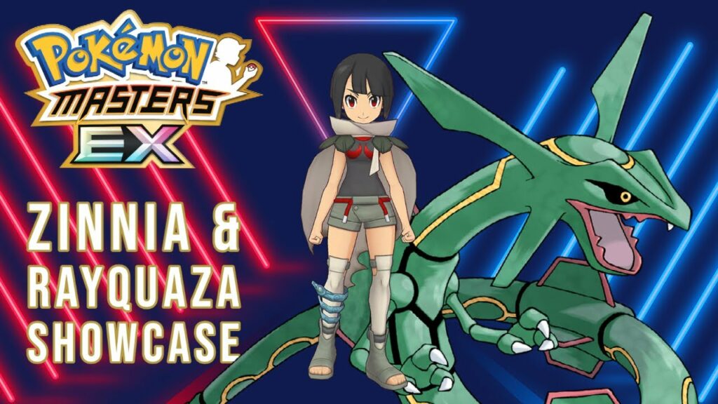 Zinnia & Rayquaza Showcase | POKEMON MASTERS EX