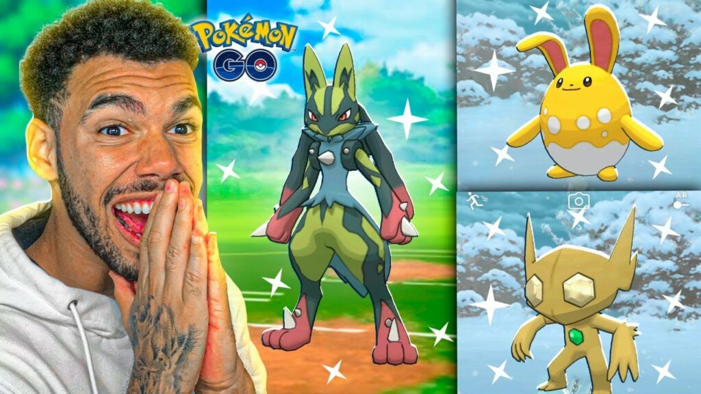 LUCARIO SHINY NO COMANDO DO TRIO DOURADO - POKEMON GO | Cris |