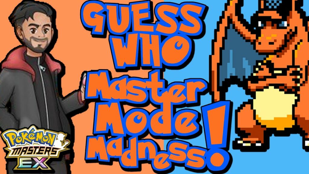 GUESS WHO MASTER MODE MADNESS WITH WAJGAMING! | Pokemon Masters EX