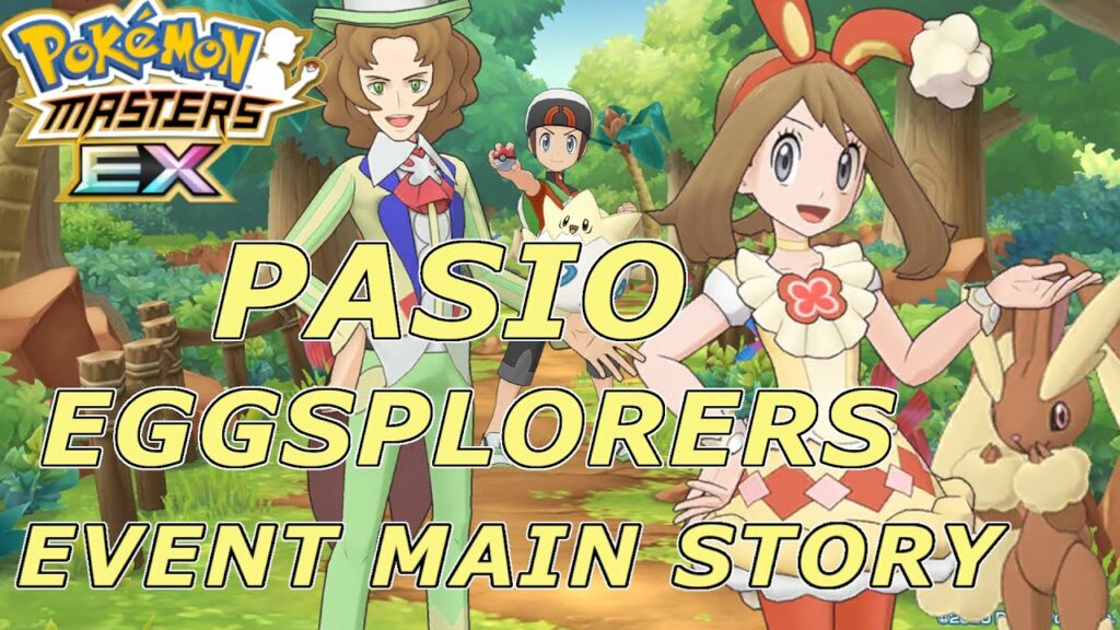 Pokemon Masters EX - Pasio Eggsplorers, May & Brendan Event FULL Story