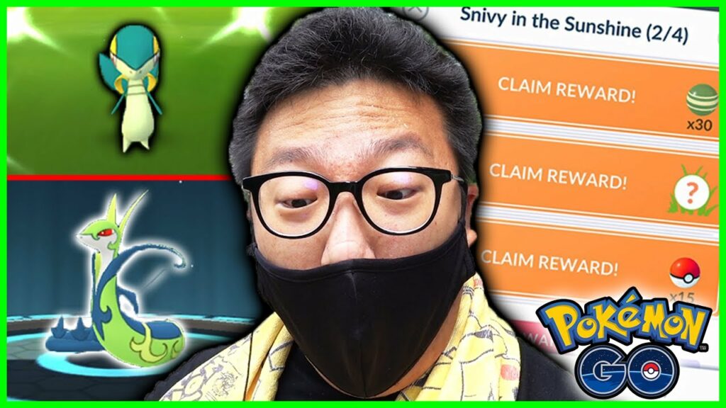 THIS USED TO BE A VERY RARE SHINY POKEMON UNTIL NOW, SNIVY COMMUNITY DAY - POKEMON GO