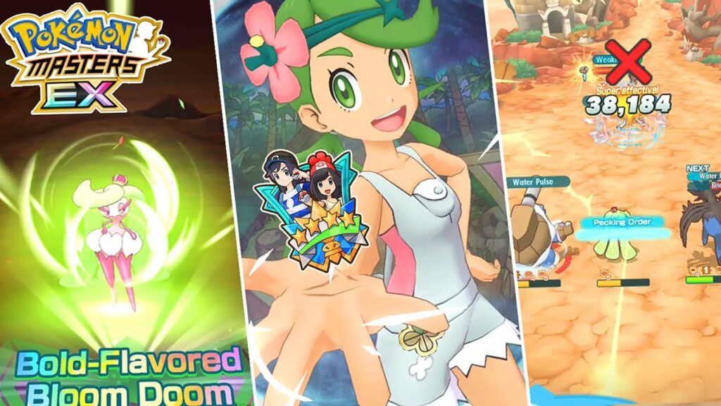 Mallow acing The Trials on the Isle!!! Pokemon Masters EX Full Force Battle ft Super Saiyan Tsareena