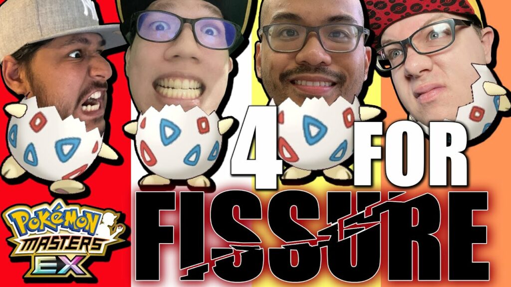 [Pokemon Masters EX] 4 FOR FISSURE - CAN 4 YOUTUBERS GET FISSURE?!
