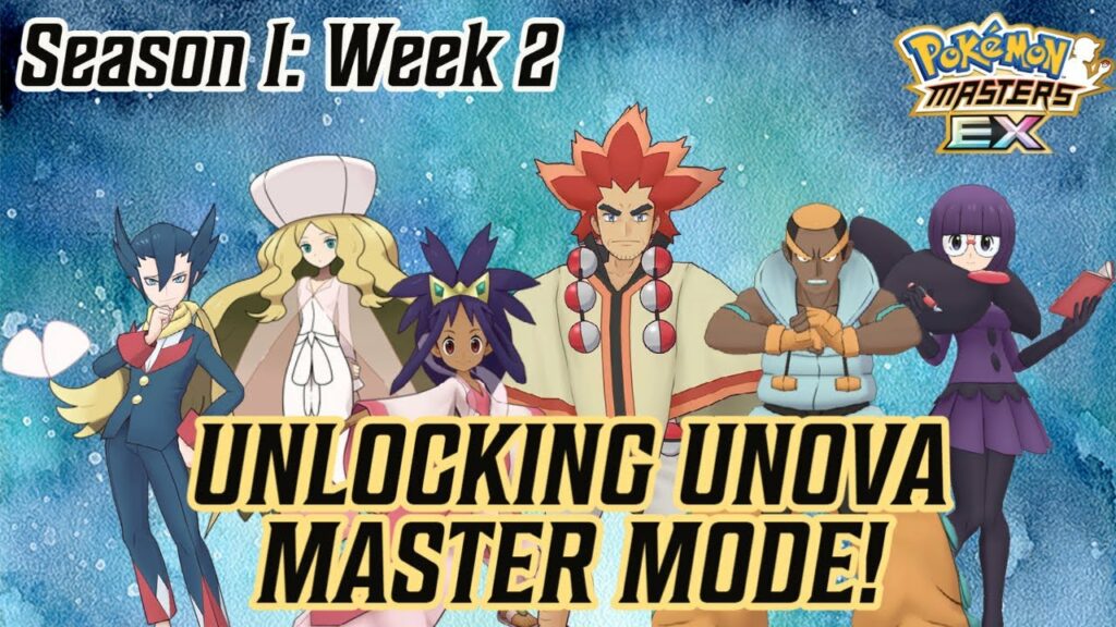 Unlocking Unova Master Mode! Pokemon Masters EX